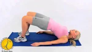 حرکت پل زدن برای دیسک کمر