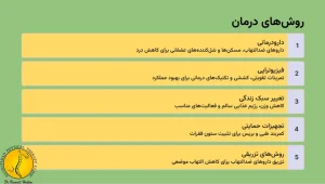 روش های درمان ارتروز کمر