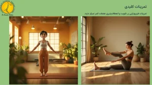 فیزیوتراپی بعد از عمل دیسک کمر - (رعایت 3 مورد بعد از عمل دیسک کمر) 5 تمرینات کلیدی