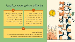علت کمردرد هنگام ایستادن چیست؟ - روشهای درمان و تشخیص 2 چرا موقع ایستادن کمردرد میگیریم؟