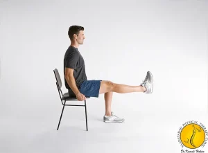 فیزیوتراپی زانو + نقش فیزیوتراپی - (5 روش درمان زانو درد) 9 تقویت عضلات چهارسر ران برای درد زانو